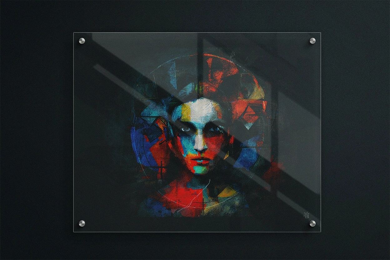Impression tableau personnalis&eacute; sur plexiglas